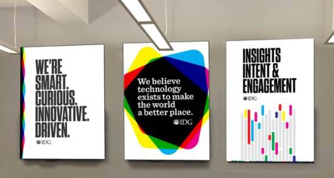 IDG branding posters