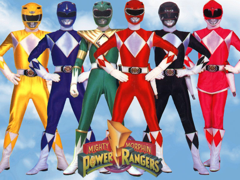 Power Rangers team photo