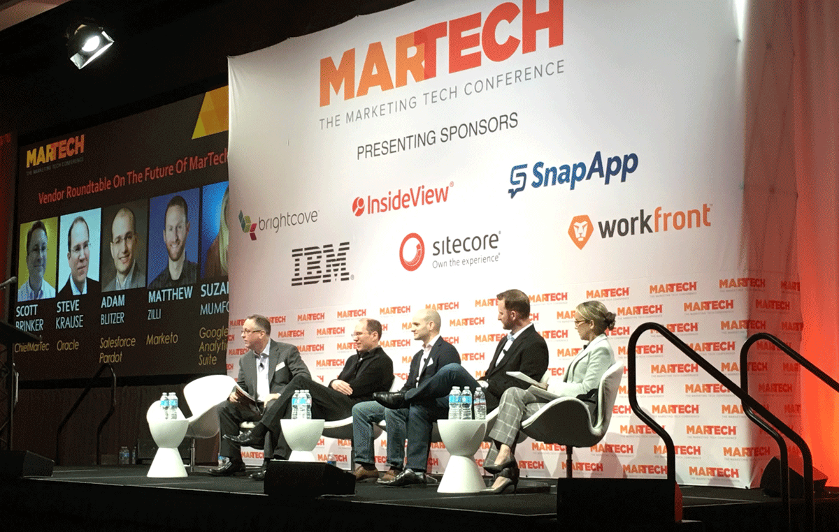 MarTech Conference Vendor roundtable on the future of martech