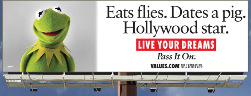 Values.com billboard