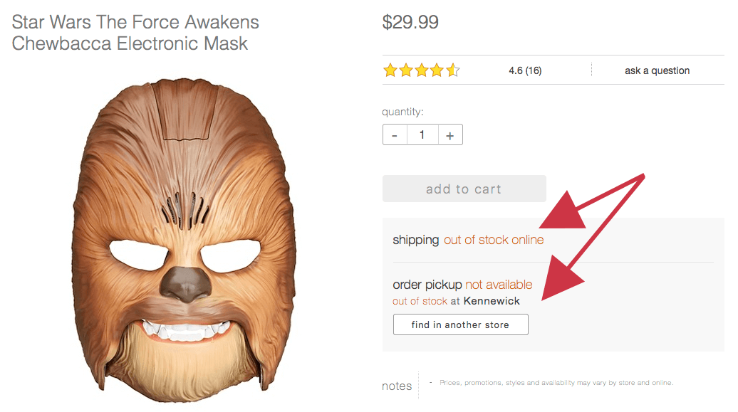 Target.com product listing.