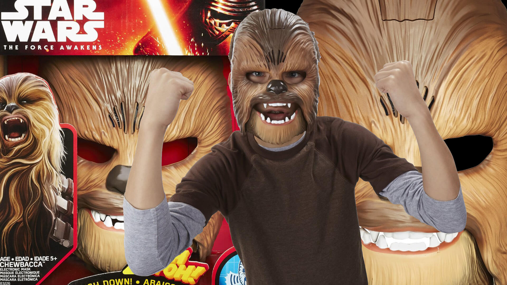 Hasbro's Chewbacca Electronic Mask.