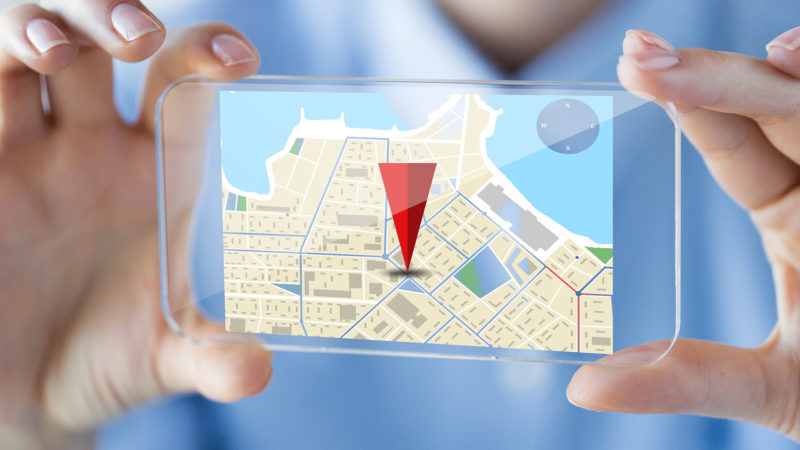 Mobile Smartphone Location Maps Ss 1920