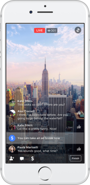 Facebook AdBreakComposer 294x600
