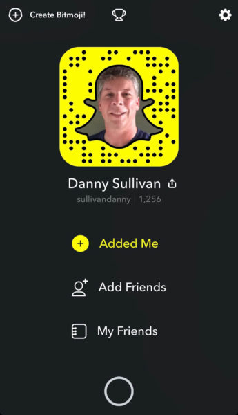 Snapchat Profile