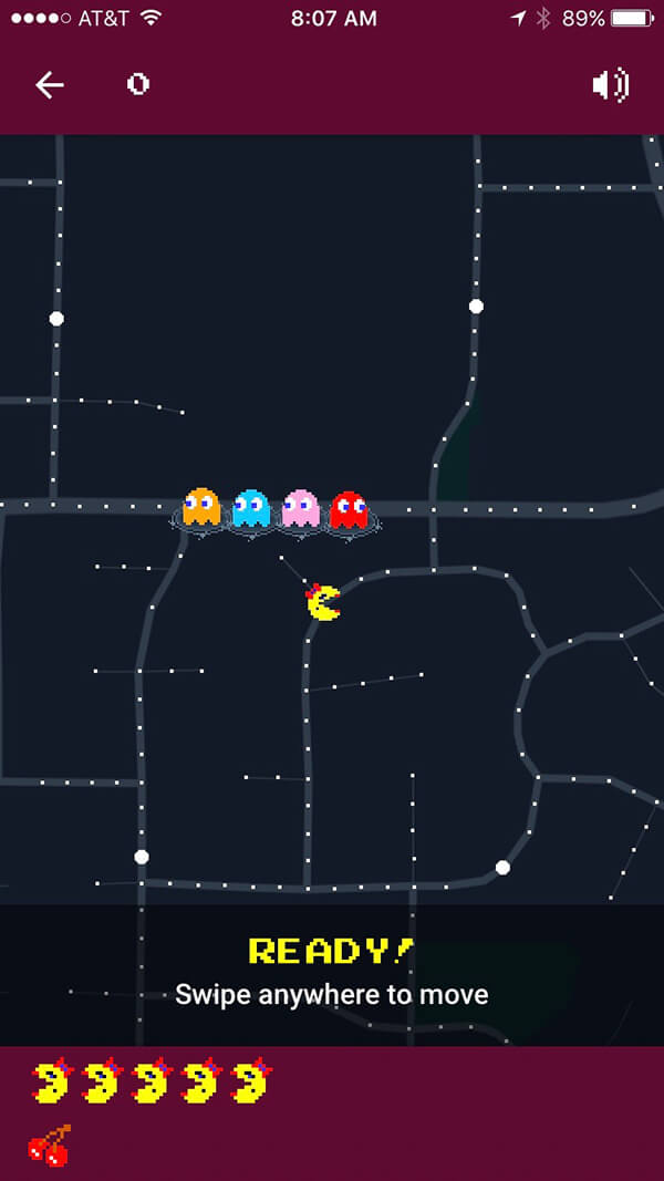 Google Maps Ms Pacman 600px