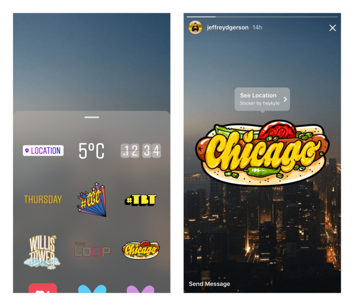 Instagram Geosticker 694x600