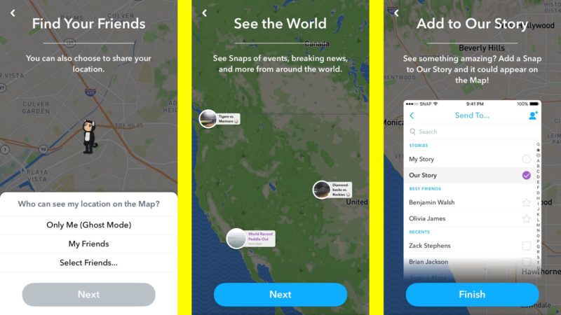 While Snap Map could pave a path for Snapchat to boost its position among l...