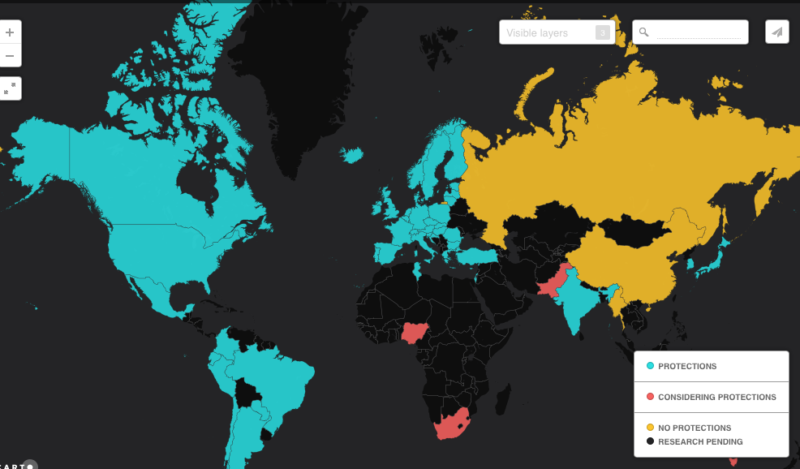 Map Net Neutrality