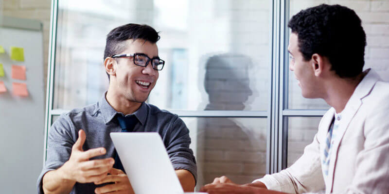 Marketers collaborating
