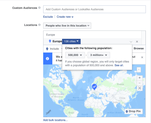 Facebook MultiCityTargeting