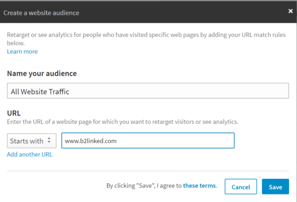 LinkedIn Ads Audience Creation