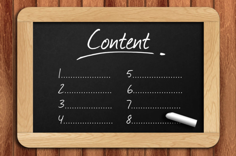 Content Checklist Checklist Content Point Shutterstock 234025024