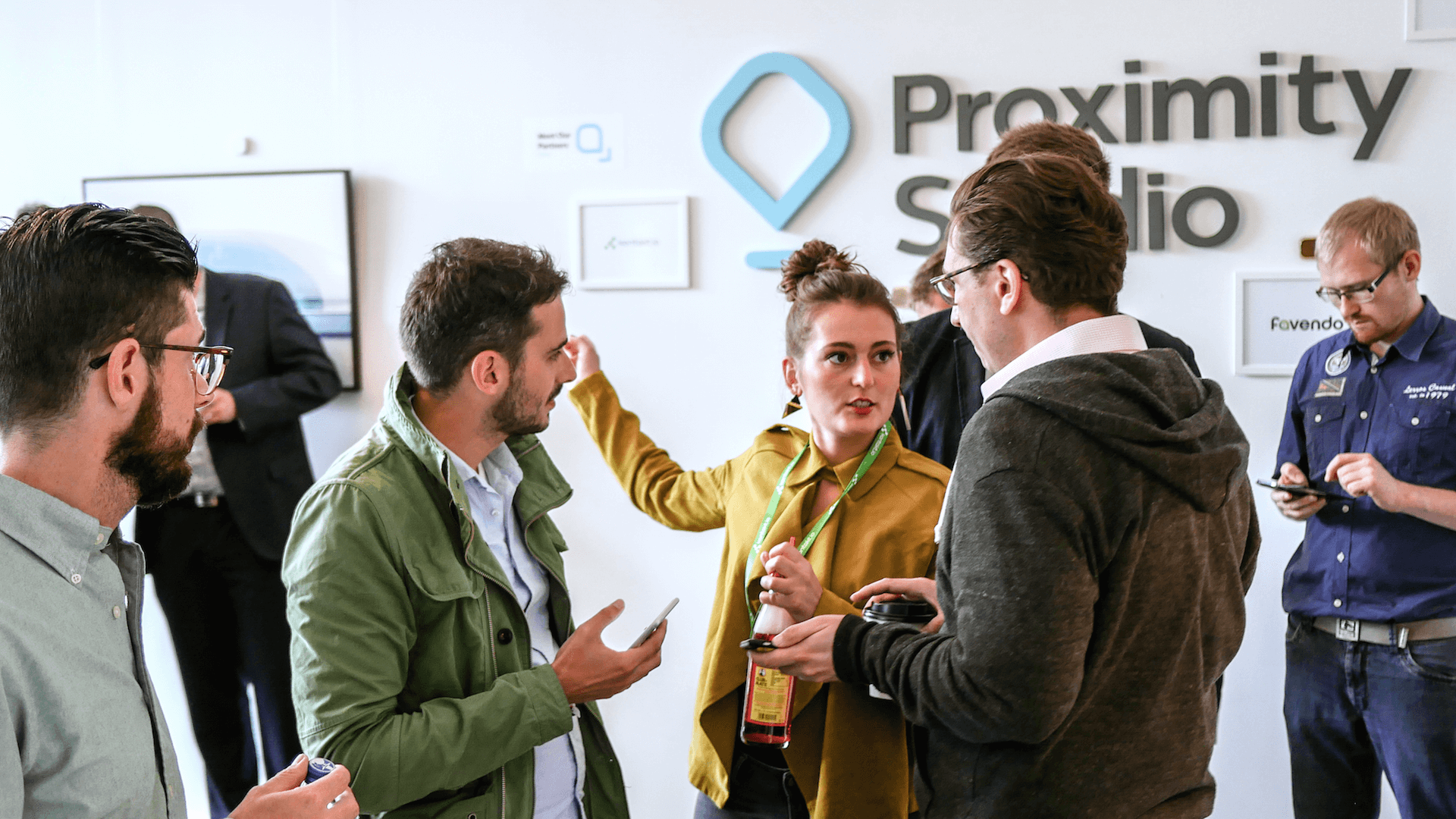 An opening event at Kontakt.io's Proximity Studio