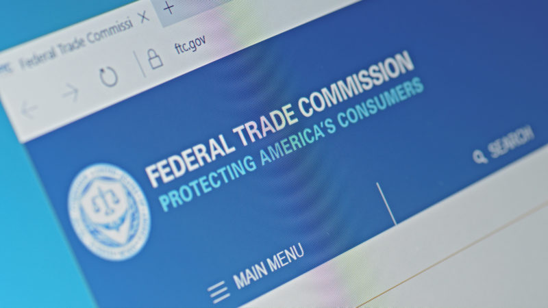 FTC website on computer screen