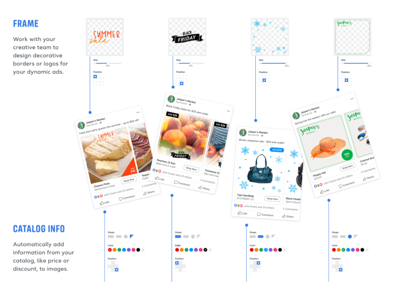 Facebook Dynamic Ad Frames