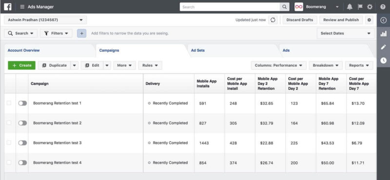 Facebook App Ad Metrics 800x369