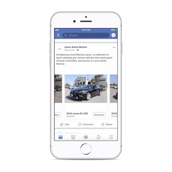 Facebook Auto Inventory Ads