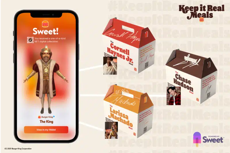 Burger King digital ad