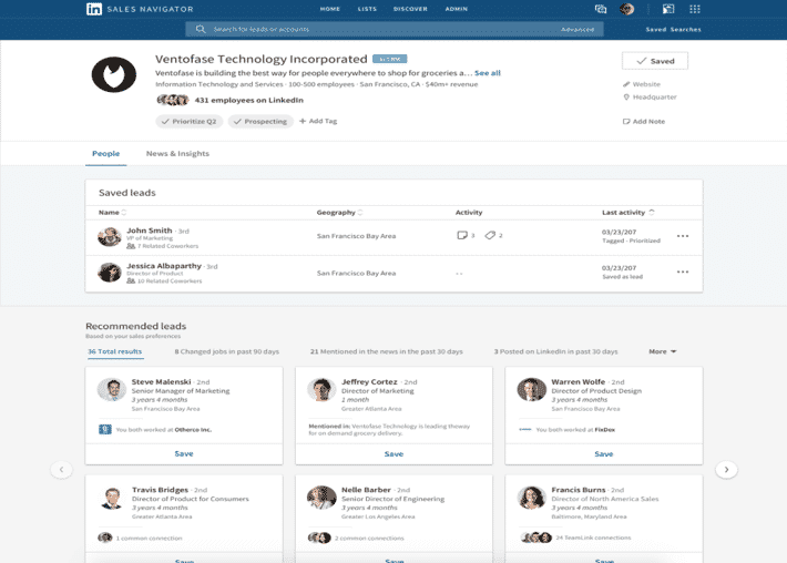 LinkedIn SalesNavigatorAccountPages Ghb9jv