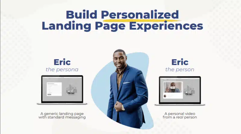 how to build a personalized landing page experience