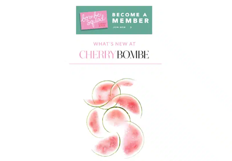 Cherry Bombe Newsletter