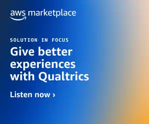 Qualtrics-KC-001058_AWS_Marketplace_Qualtrics_ROI_BOM_SIF_Banner_300x250