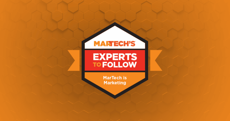 Martech Experts to Follow badge