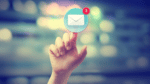 Email notification concept photo