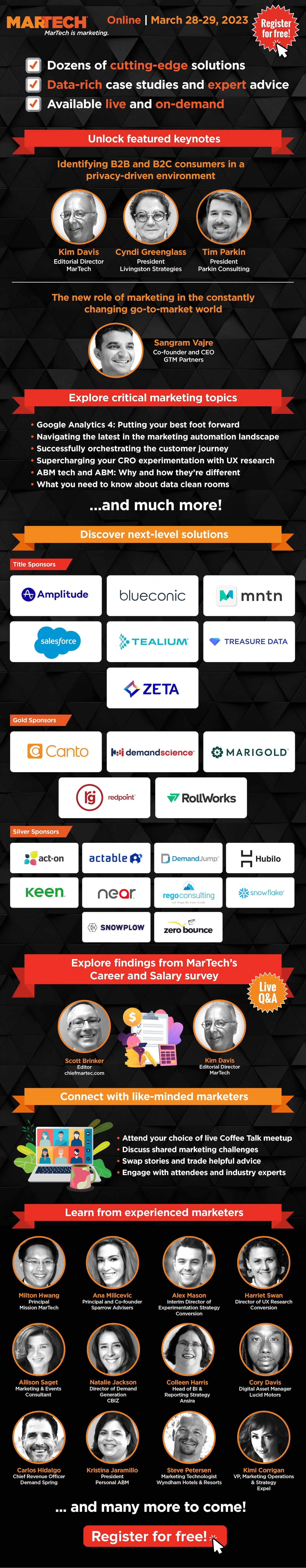 MarTech spring 2023 agenda preview