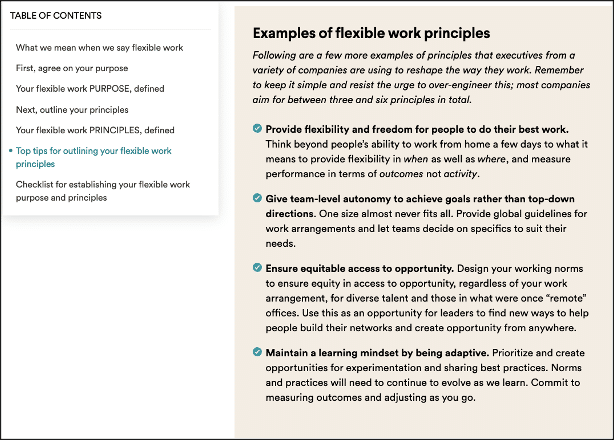 Future Forum - operating principles