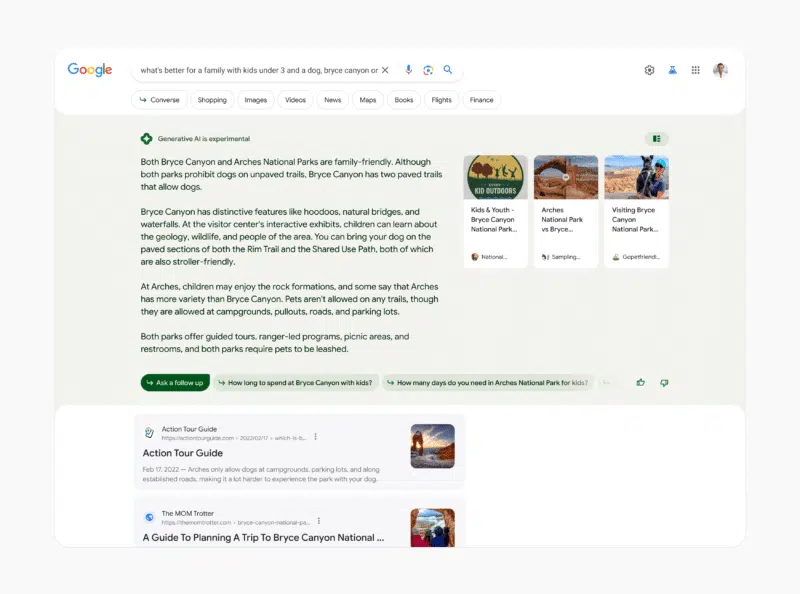 Here's What Google's New AI Search Generative Experience Will Look Like