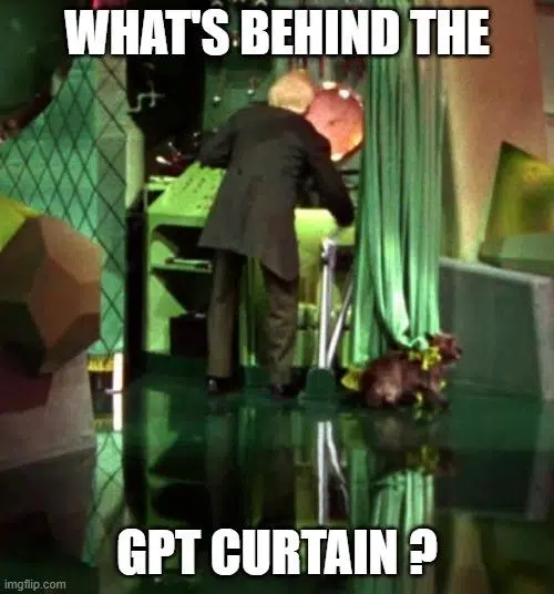 What's behind the curtain