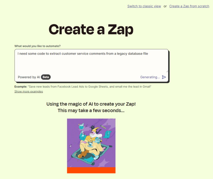 Python coding Zapier.
