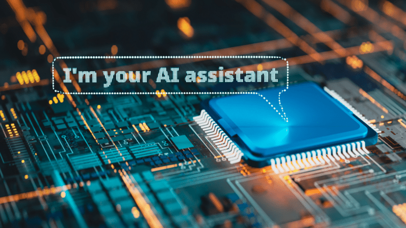 AI assistant concept