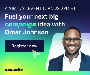 Acoustic: Webinar with Omar Johnson