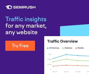 SEMrush: Traffic insights for any market, any website