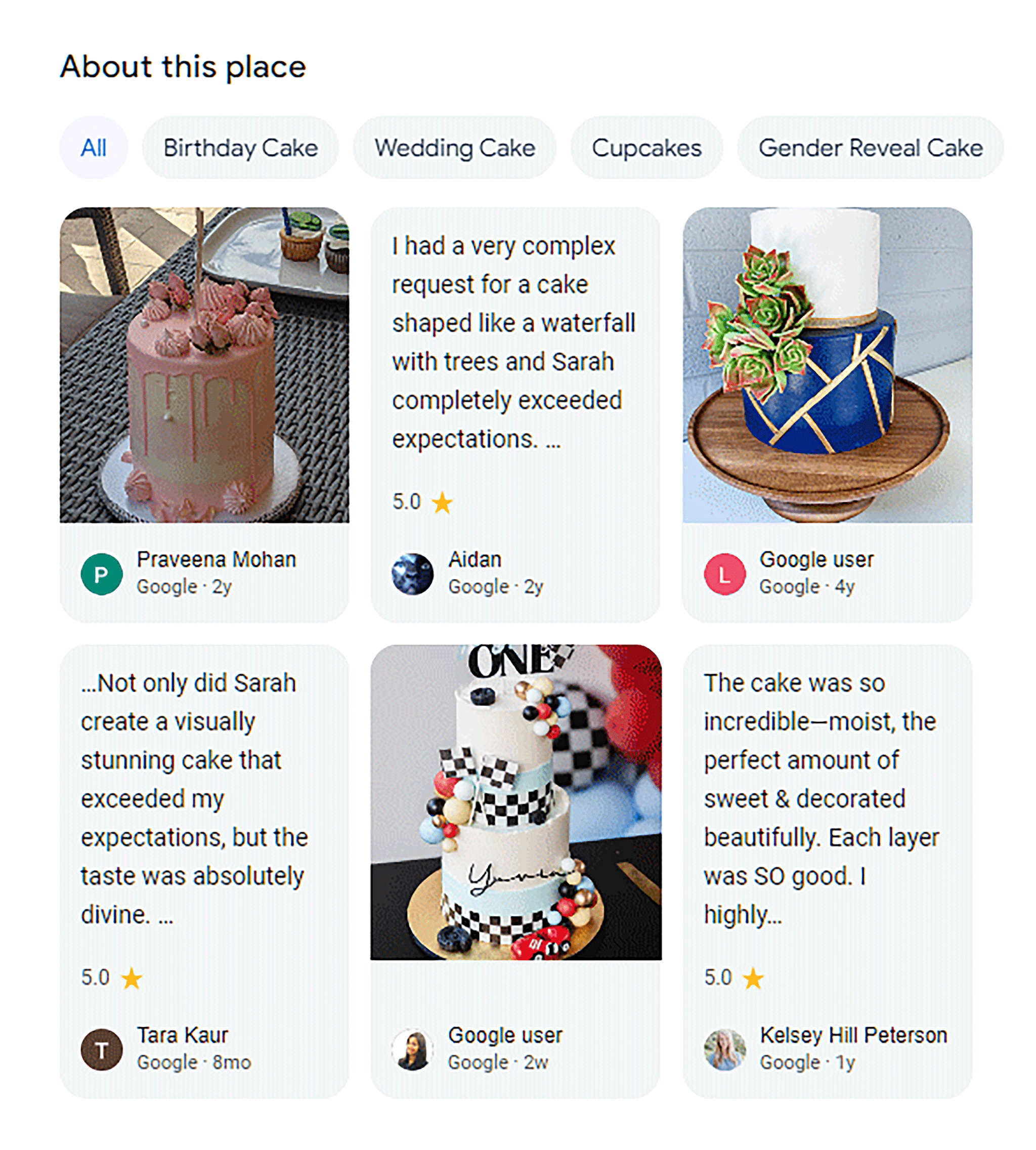 Google About This Place
