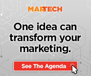 Martech: One idea can transform your marketing. See the agenda.