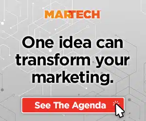 Martech: One idea can transform your marketing. See the agenda.