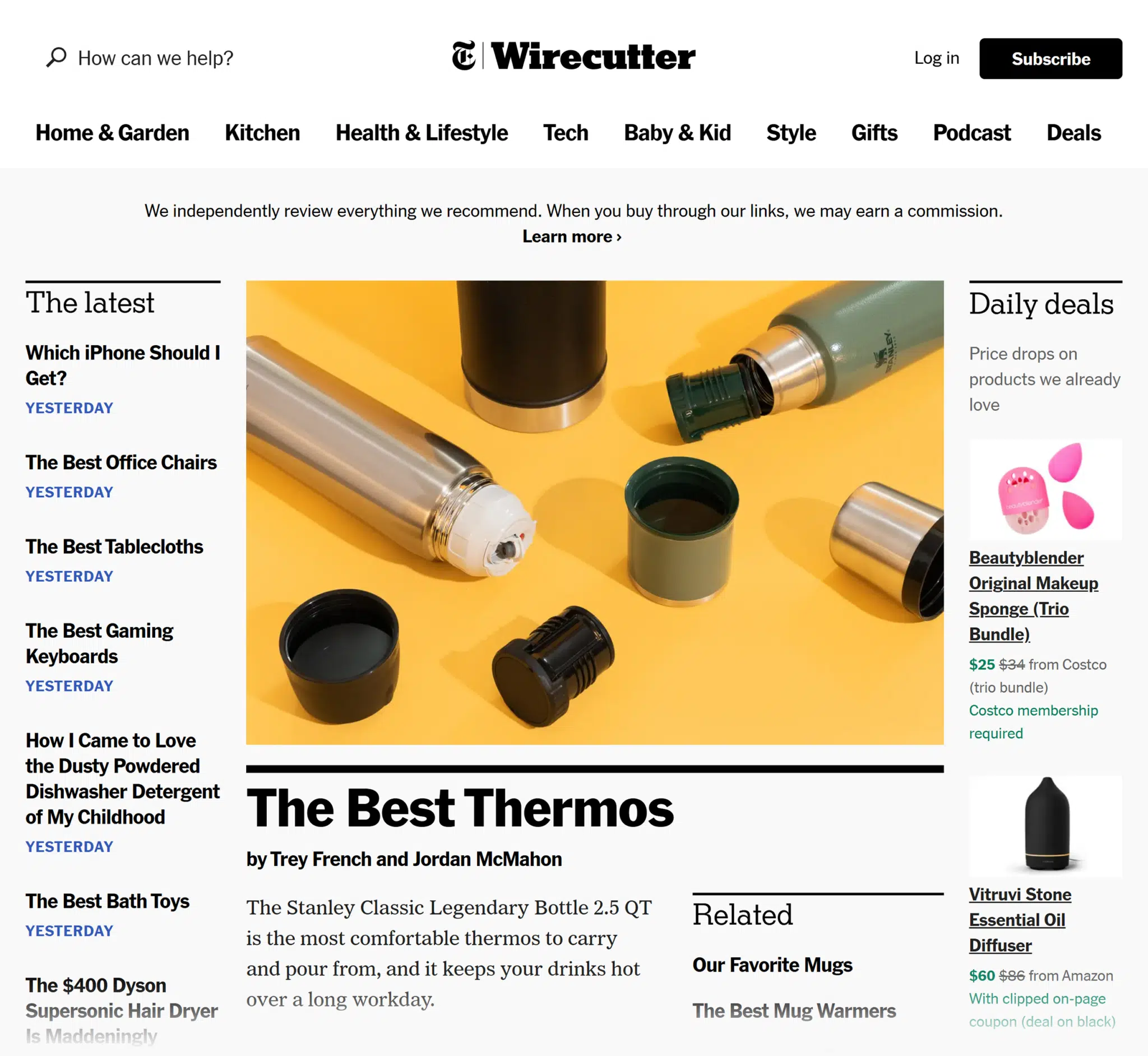 Wirecutter Promotion