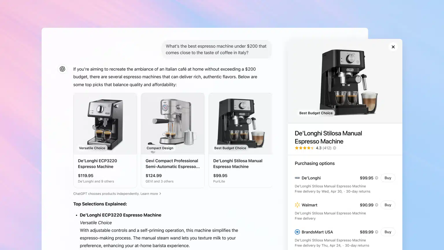OpenAI adds shopping features to ChatGPT Search