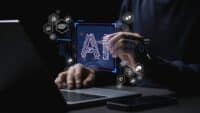 Marketing-AI-agents-concept