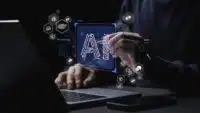 Marketing-AI-agents-concept