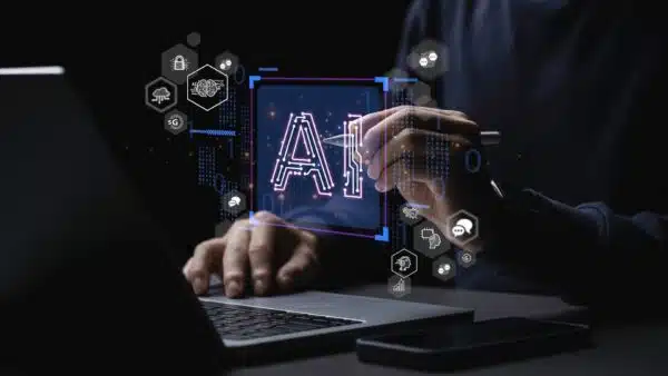 Marketing-AI-agents-concept