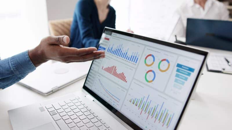 Marketing analytics concept