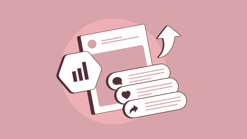 Social media engagement concept