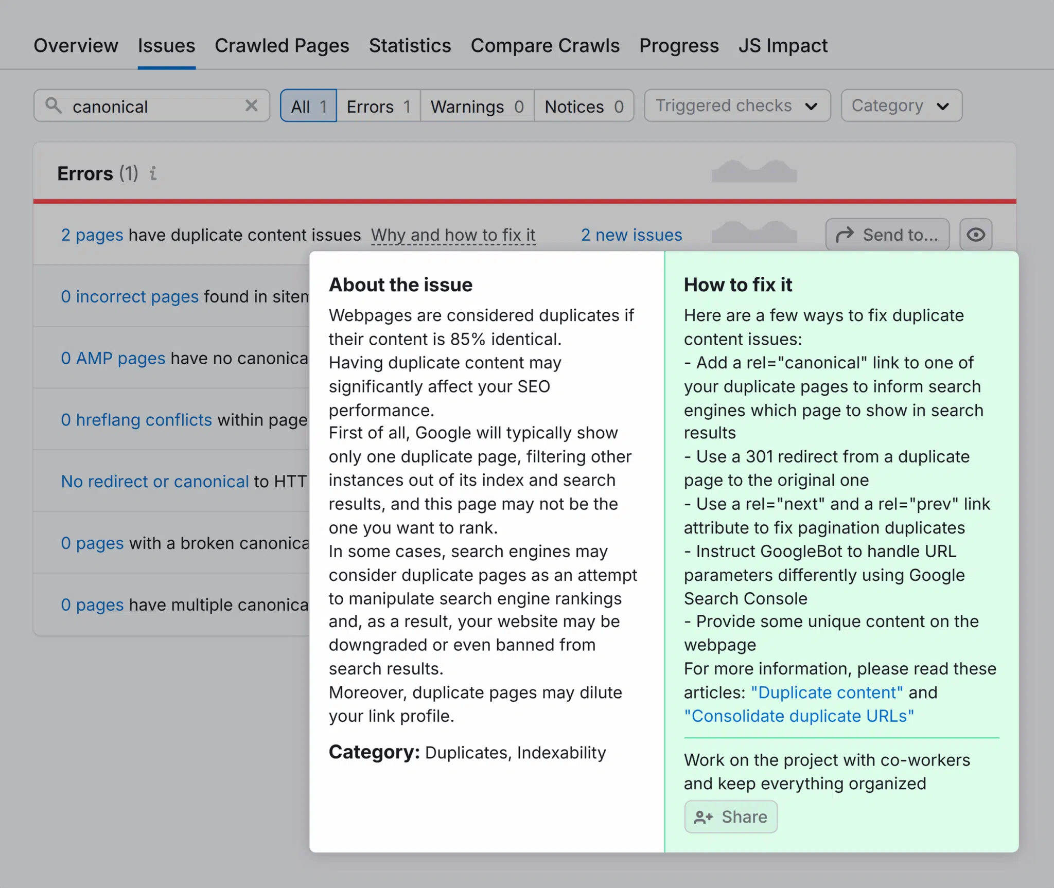 Site Audit Martech Issues Canonical How To Fix Scaled