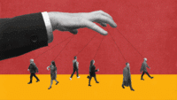 Marketing-manipulation-concept