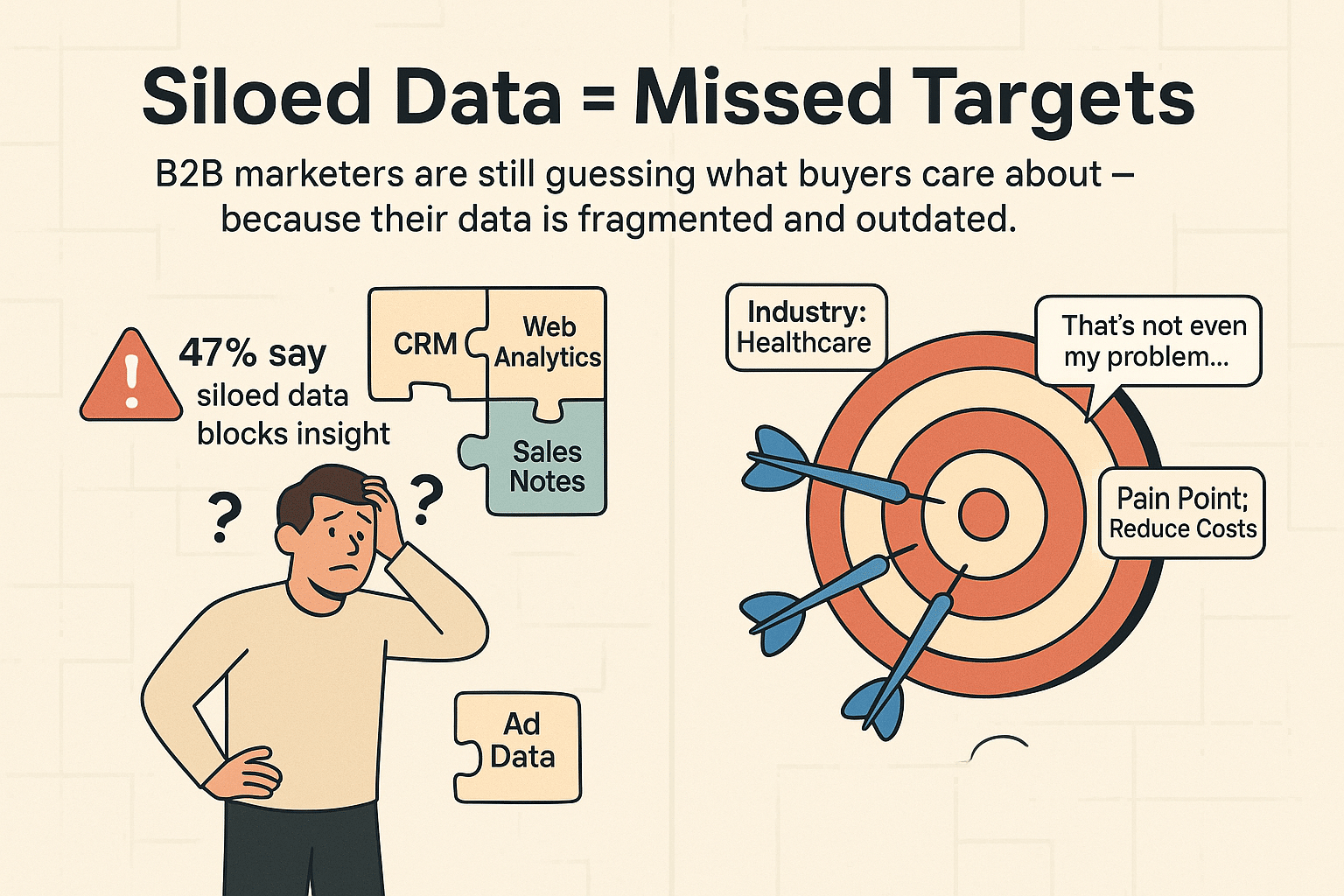 Siloed data = Missed targets